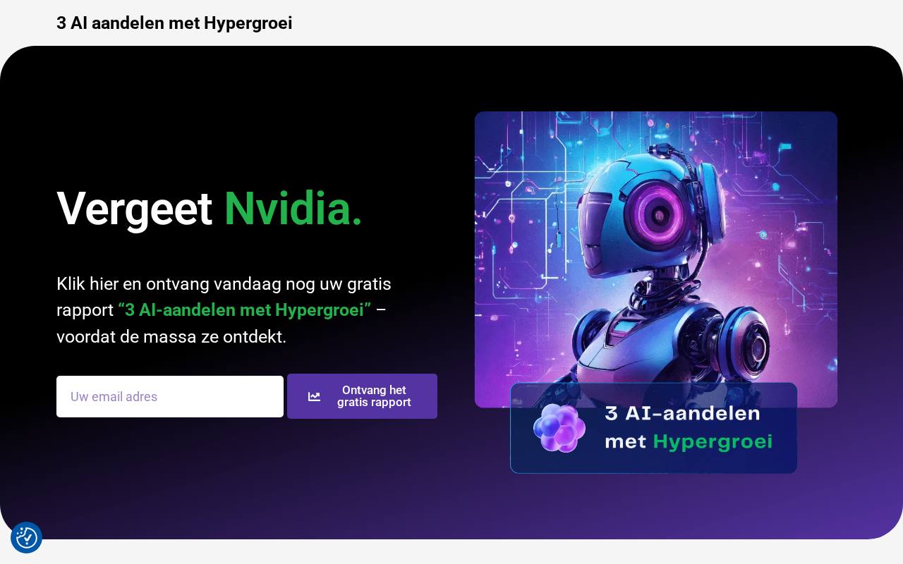 WordPress website Ai Aandelen — beleggen & ai — ontworpen en gebouwd door Yousource (ai-aandelen.nl)