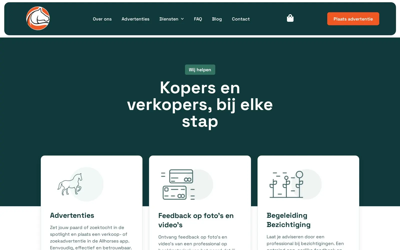 AllHorses webapplicatie